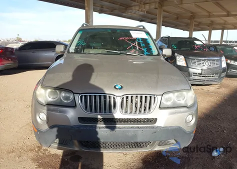 2007 BMW X3 3.0Si из США, поврежденный, VIN WBXPC93417WF28703